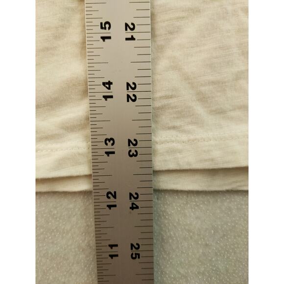 Womens Eddie Bauer T Shirt Embroidered Flowering Vine White Size L - Picture 12 of 12